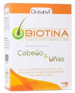 ⭐️ Biotina 400 mcg ➡️ DRASANVI [45 comprimidos]