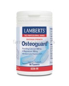 Lamberts Osteoguard (500 mg Calcium, Magnesium 188 mg, Boro 1,5 mg) 90 Tabletten