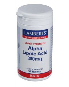 Lamberts Ácido Alfa Lipoico 300 mg 90 comprimidos