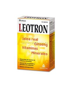 Leotron Vitaminas con Coenzima Q10 30 comprimidos