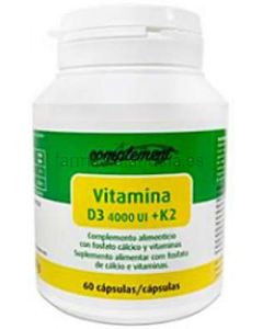 ⭐️ VITAMIN D3 4000IU Vitamin K2 ✅ 60 Capsules [COMPLEMENT]